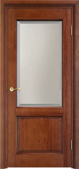 Межкомнатные двери ПМЦ Ш117/2 ДО коньяк патина