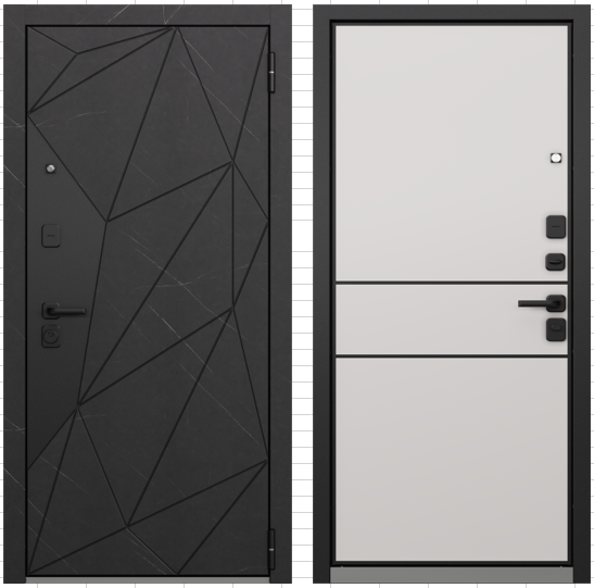 Входные металлические двери БУЛЬДОРС TRUST ECO PP-9