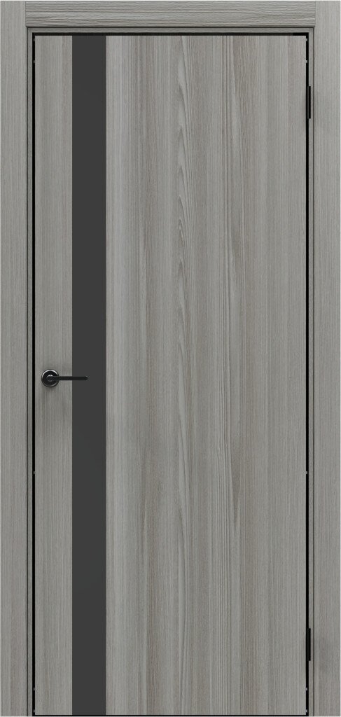 Межкомнатные двери Порта-51 4AB Grey Oak Black Star