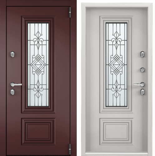 Входные металлические двери Torex Снегирь PRO С PP 2