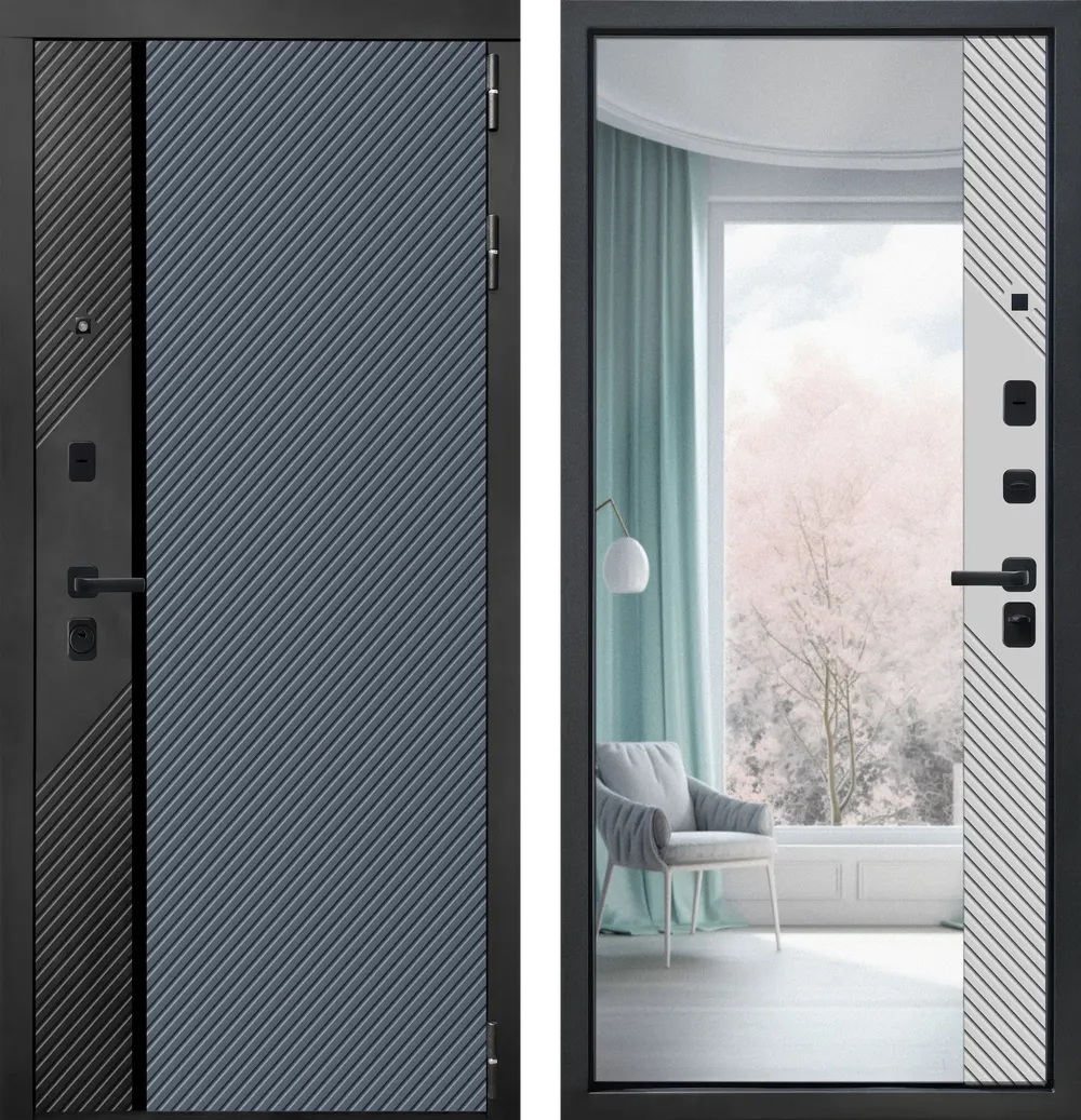 Входные металлические двери МеталЮр М17