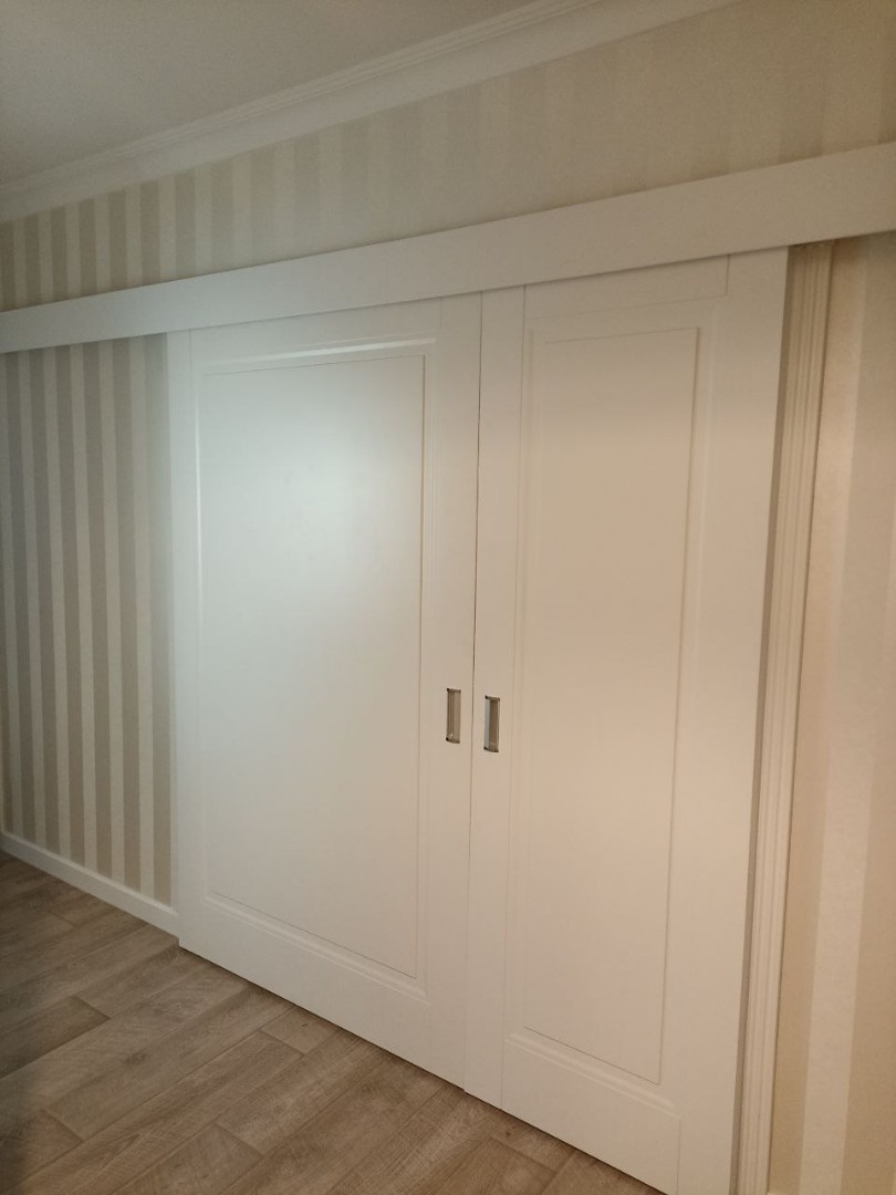 Межкомнатные двери Раздвижная дверь Динмар ПГ эмаль