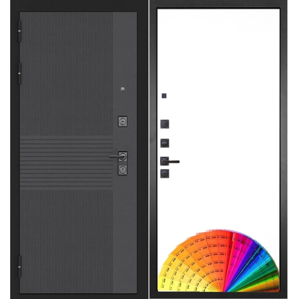 Входные металлические двери Гранж 49 Под покраску