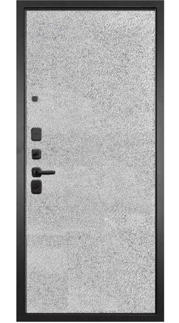 Входные металлические двери Гранж 77-1 Бетон светлый