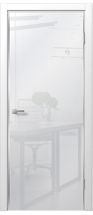 Межкомнатные двери MARK 01 Лакобель белый