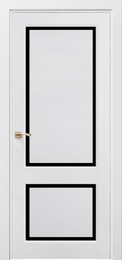 Межкомнатные двери FLASH ECO CLASSIC 02 черный лакобель