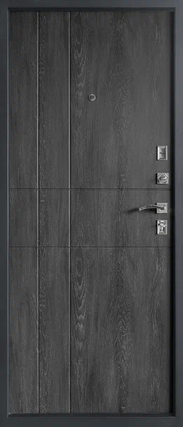 Входные металлические двери Промет Титан Антеро Дуб шале графит