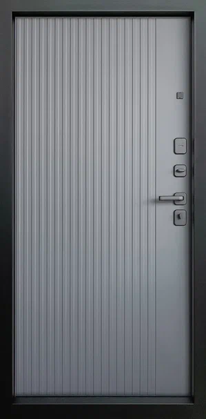 Входные металлические двери Промет Рона Графит нубук