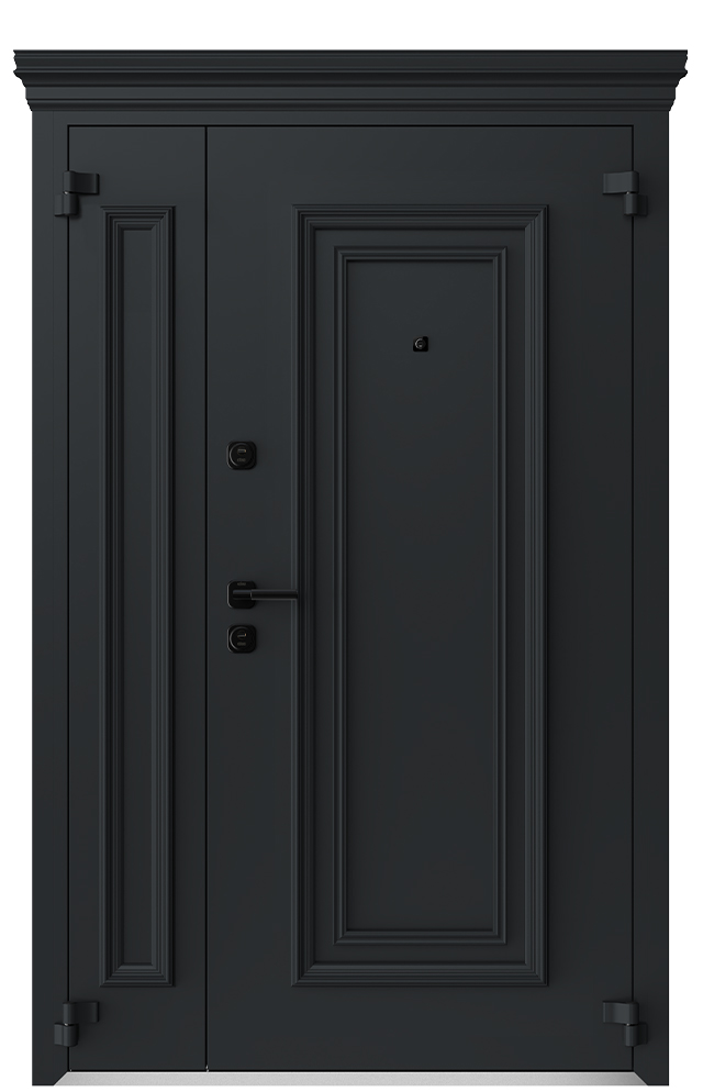 Входные металлические двери Металюкс Boston AG6079 полуторная дверь