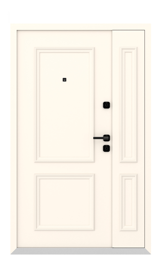 Входные металлические двери Металюкс Boston AG6018 полуторная дверь