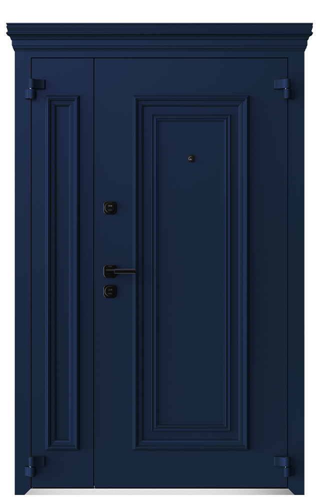 Входные металлические двери Металюкс Boston AG6020 полуторная дверь