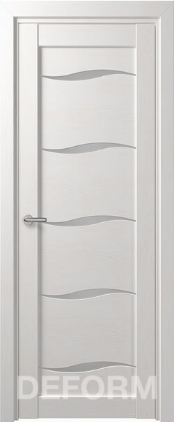 Межкомнатные двери DEFORM D1 цвет Дуб шале снежный