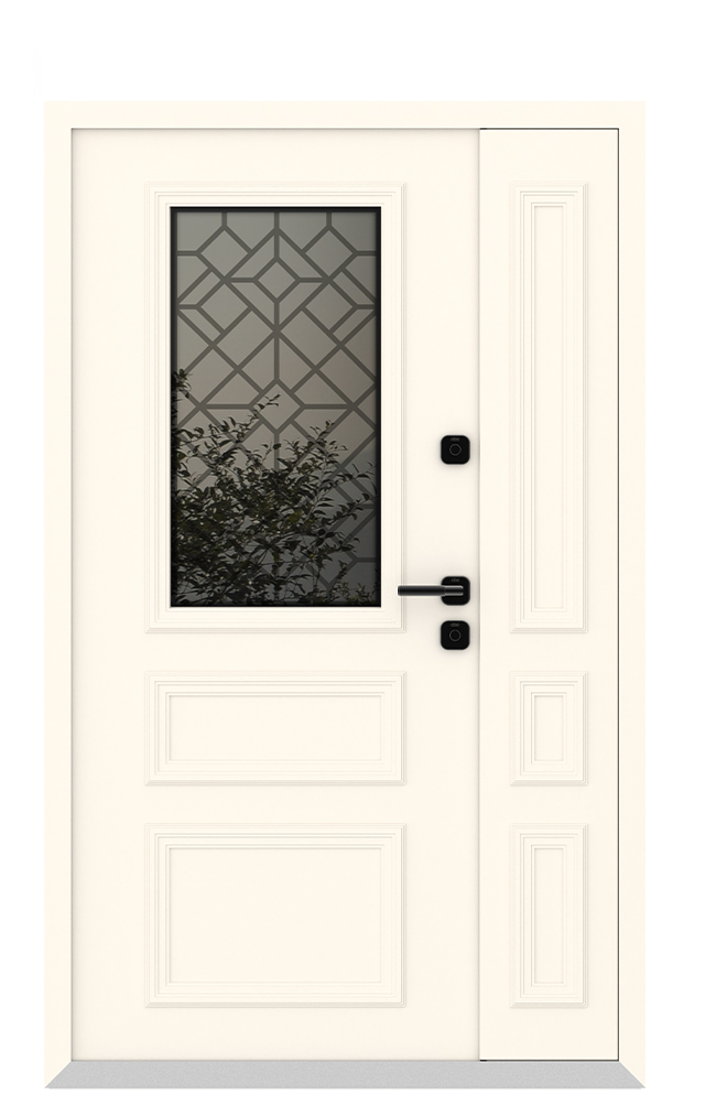 Входные металлические двери Металюкс Boston AG6002 полуторная дверь