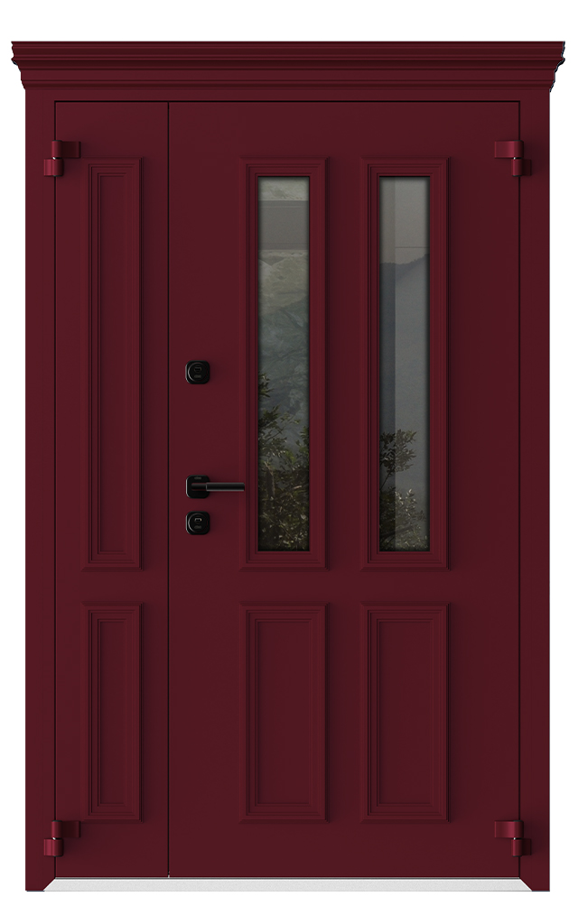 Входные металлические двери Металюкс Boston AG6021 полуторная дверь