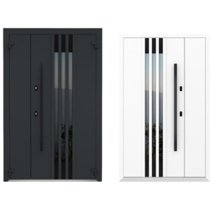 Металюкс Boston AG6119 полуторная дверь