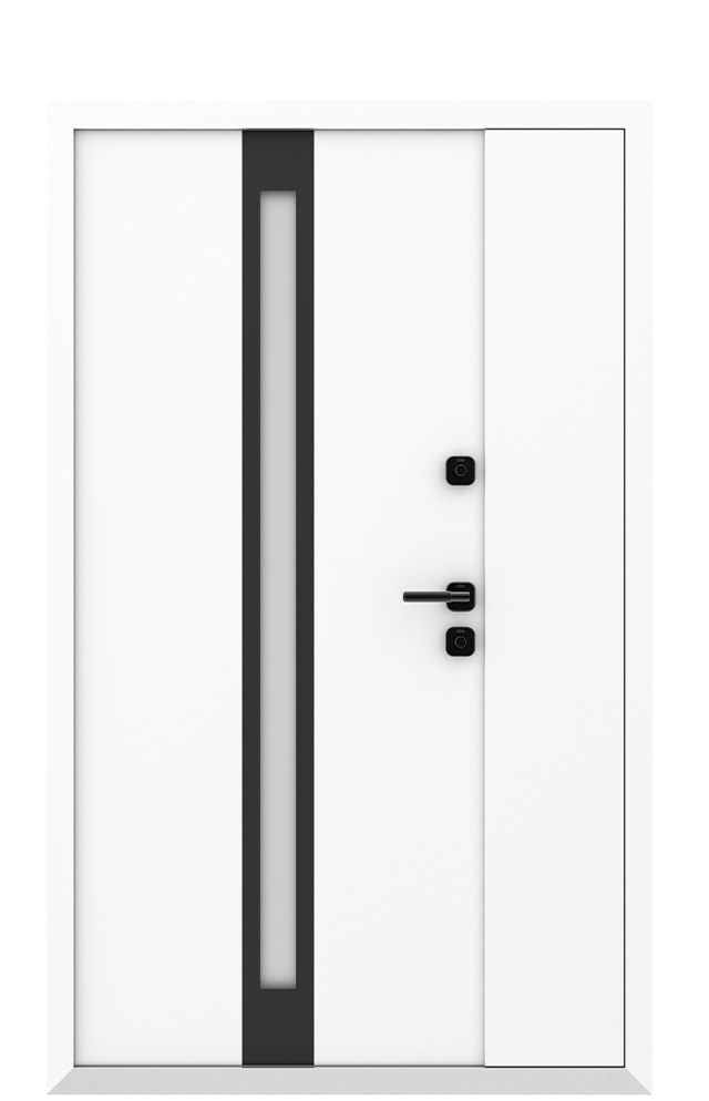 Входные металлические двери Металюкс Boston AG6014 полуторная дверь