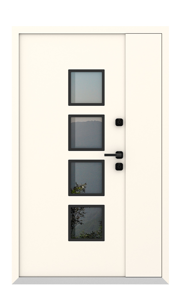 Входные металлические двери Металюкс Boston AG6048 полуторная дверь