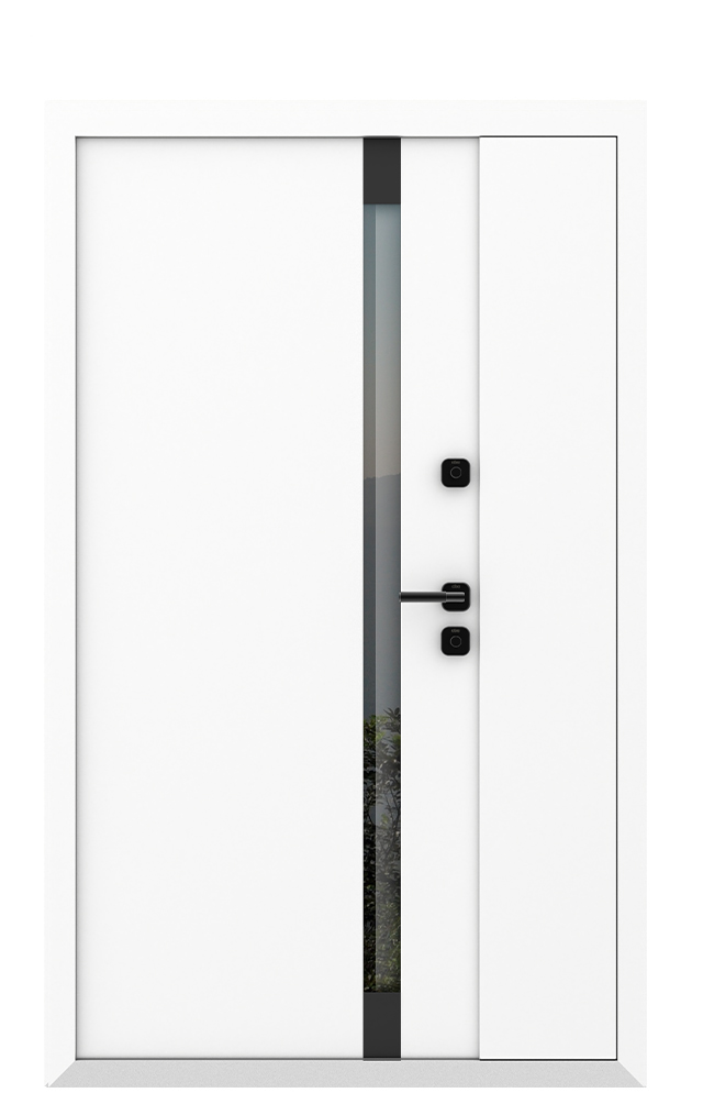 Входные металлические двери Металюкс Boston AG6052 полуторная дверь