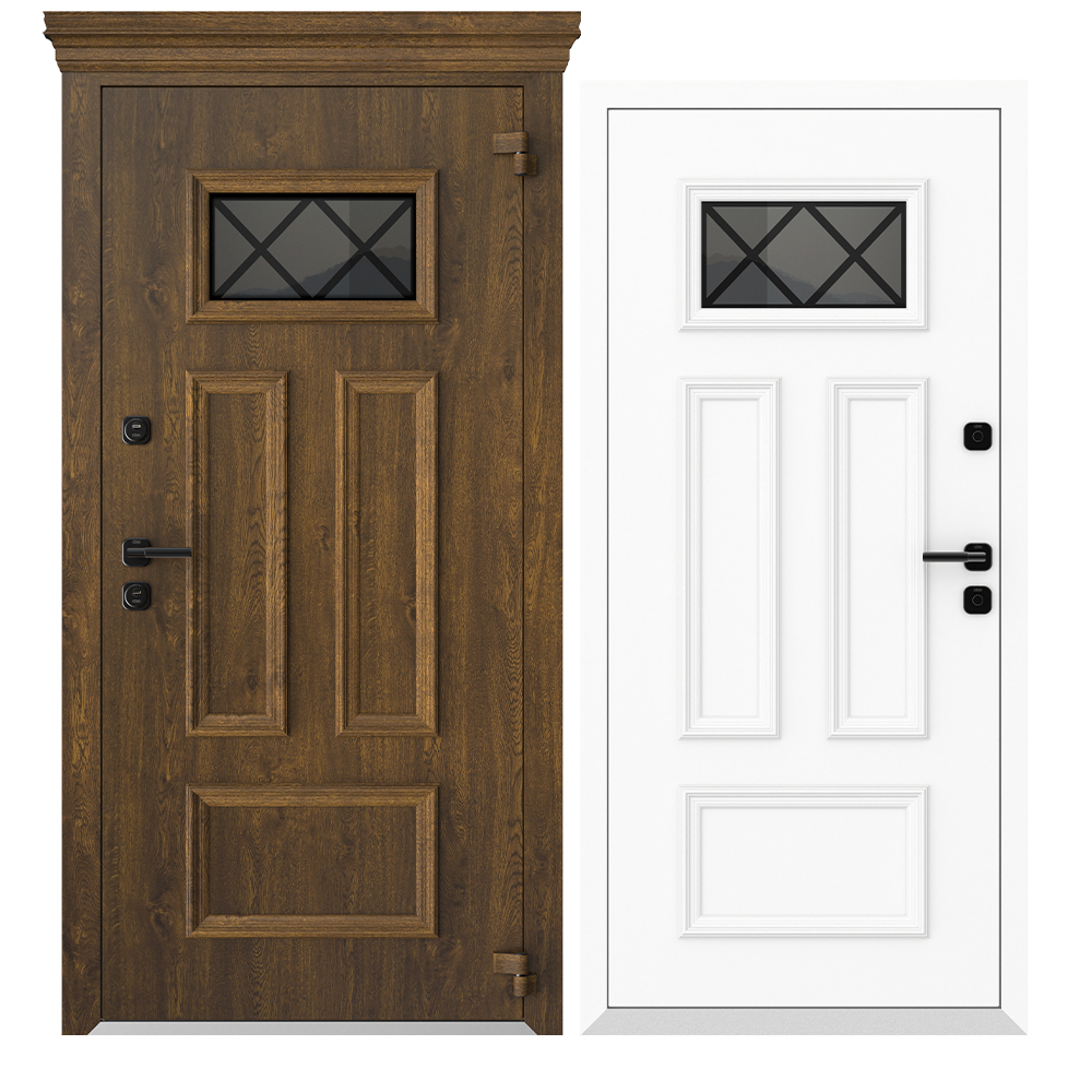 Входные металлические двери Металюкс Boston Nature AG6046 P-SU