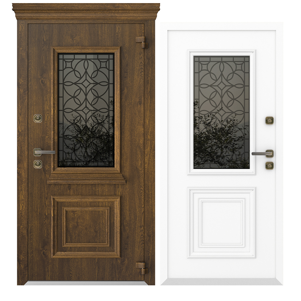 Входные металлические двери Металюкс Boston Nature AG6045 P-SU