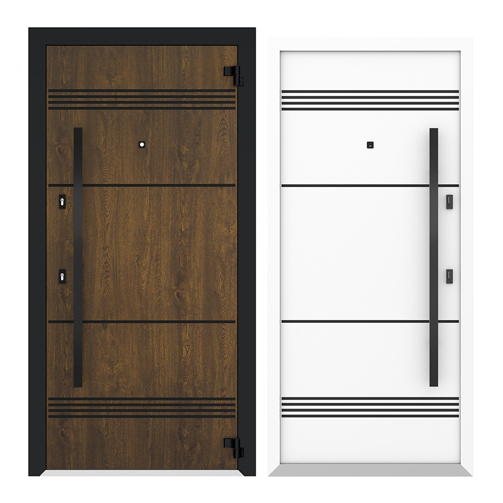 Входные металлические двери Металюкс Boston Nature AG6082 SU