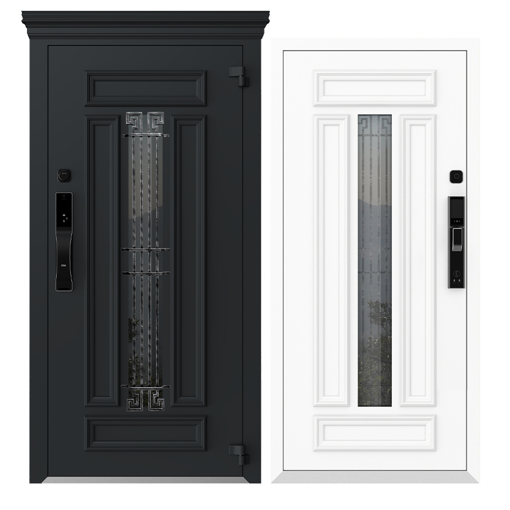 Входные металлические двери Металюкс Boston AG-S6077