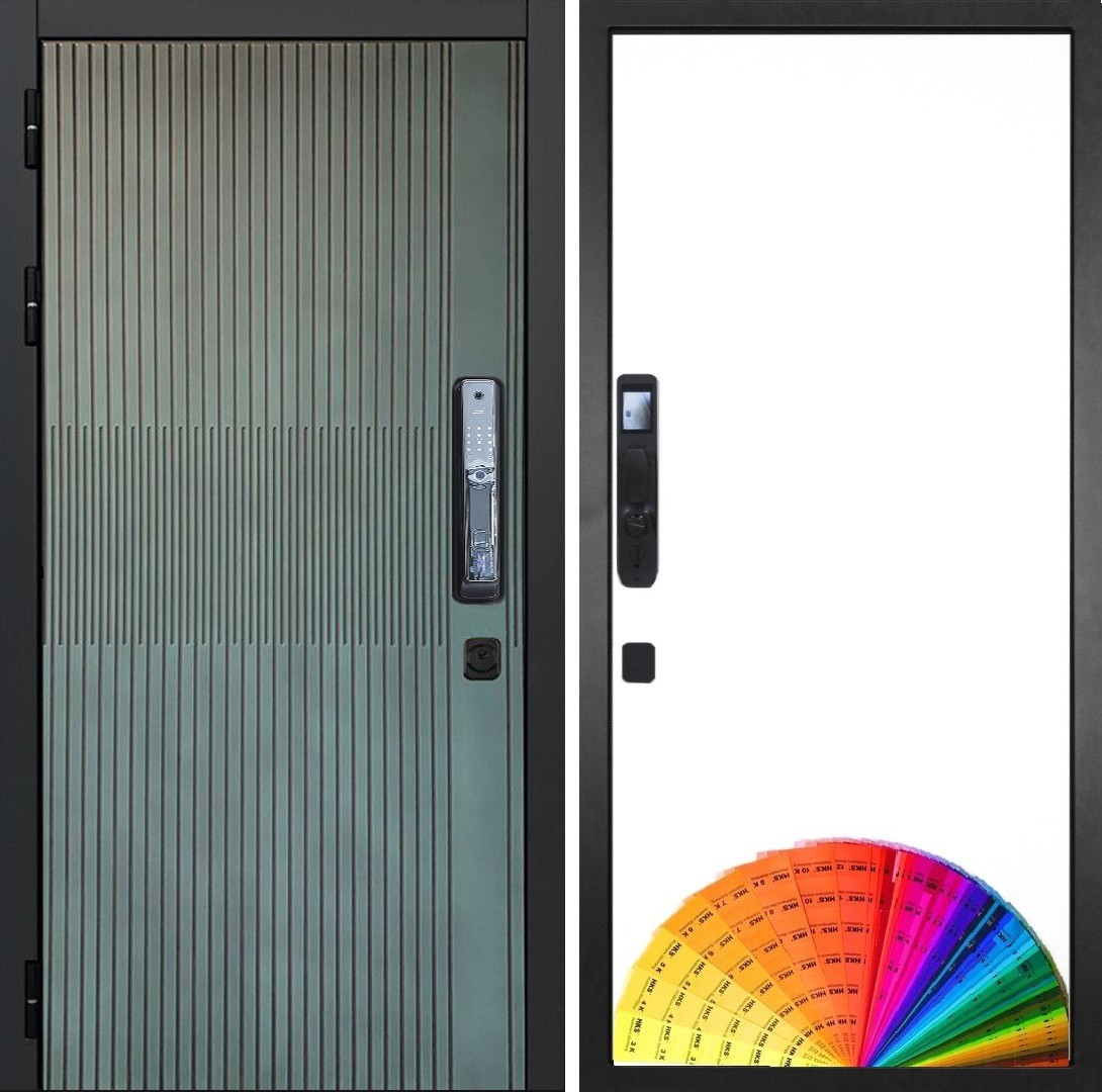 Входные металлические двери Бриони смарт 49 под покраску