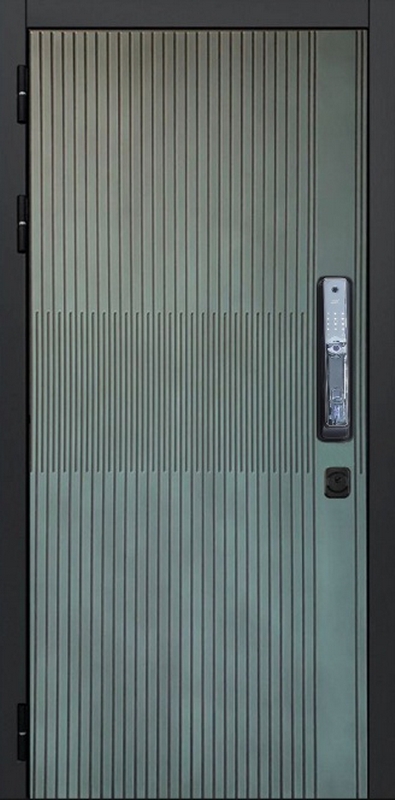 Входные металлические двери Бриони смарт 77-1 Бетон темный