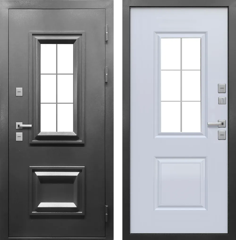 Входные металлические двери Термо 3 3D Графит