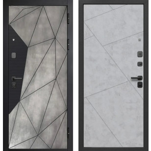 Геометрия Бетон лофт графит - бетон снежный