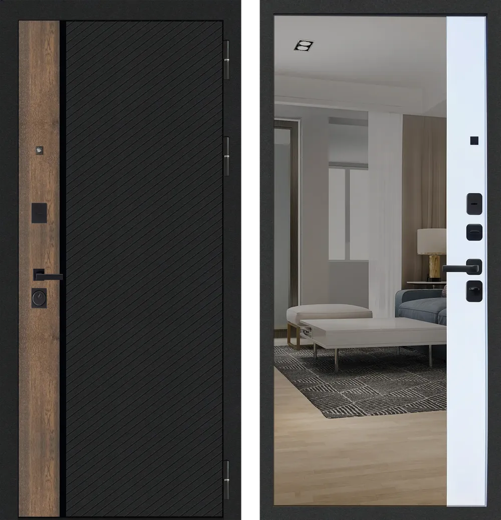 Входные металлические двери МеталЮр М101