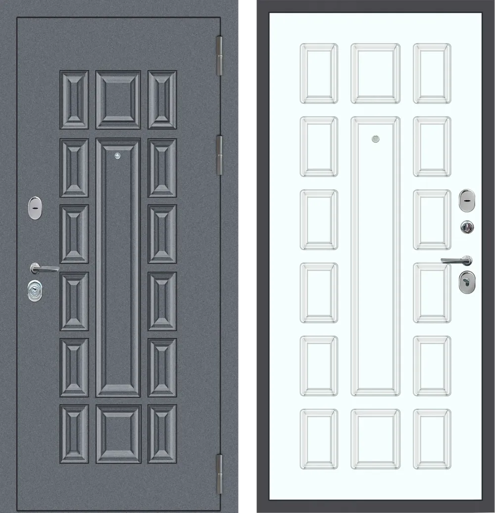 Входные металлические двери МеталЮр М54