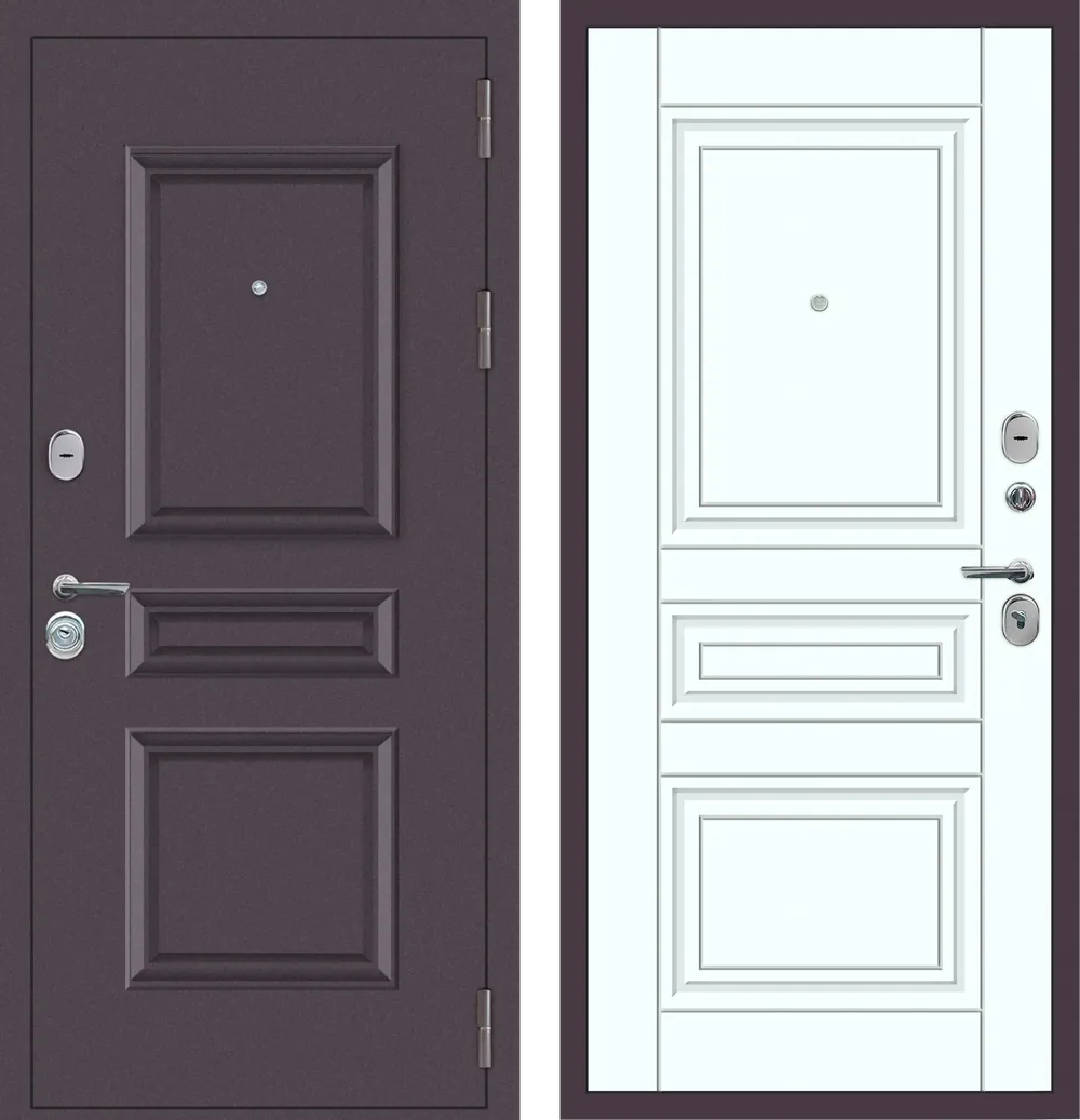 Входные металлические двери МеталЮр М53