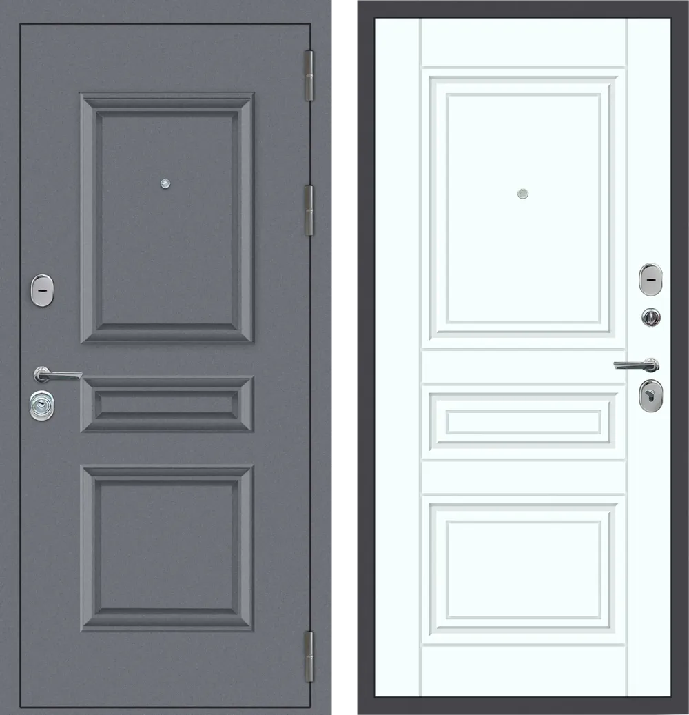 Входные металлические двери МеталЮр М52