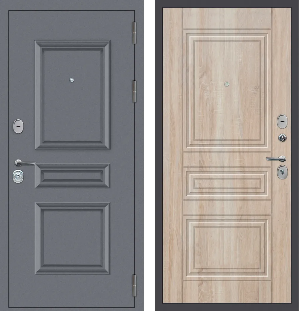 Входные металлические двери МеталЮр М52