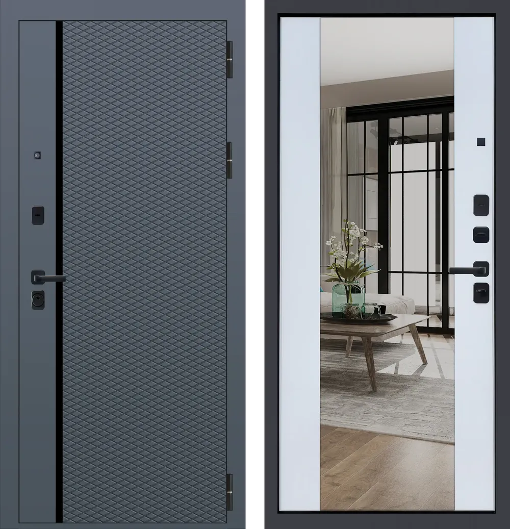 Входные металлические двери МеталЮр М100