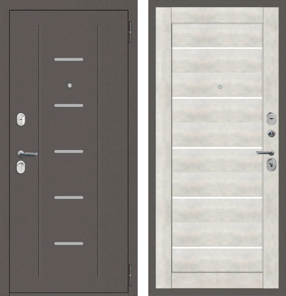 Входные металлические двери МеталЮр М33