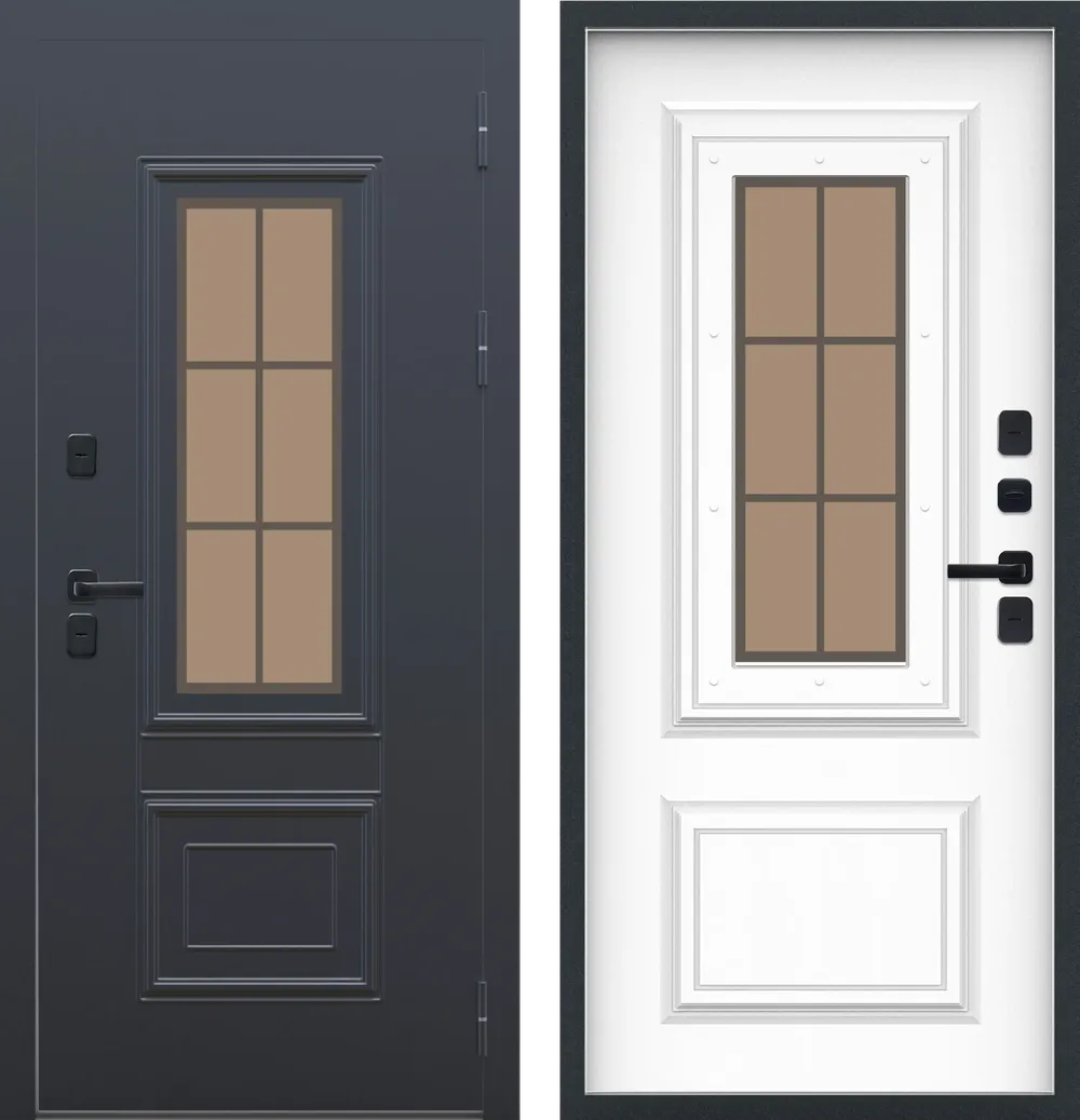 Входные металлические двери МеталЮр М73 Термо