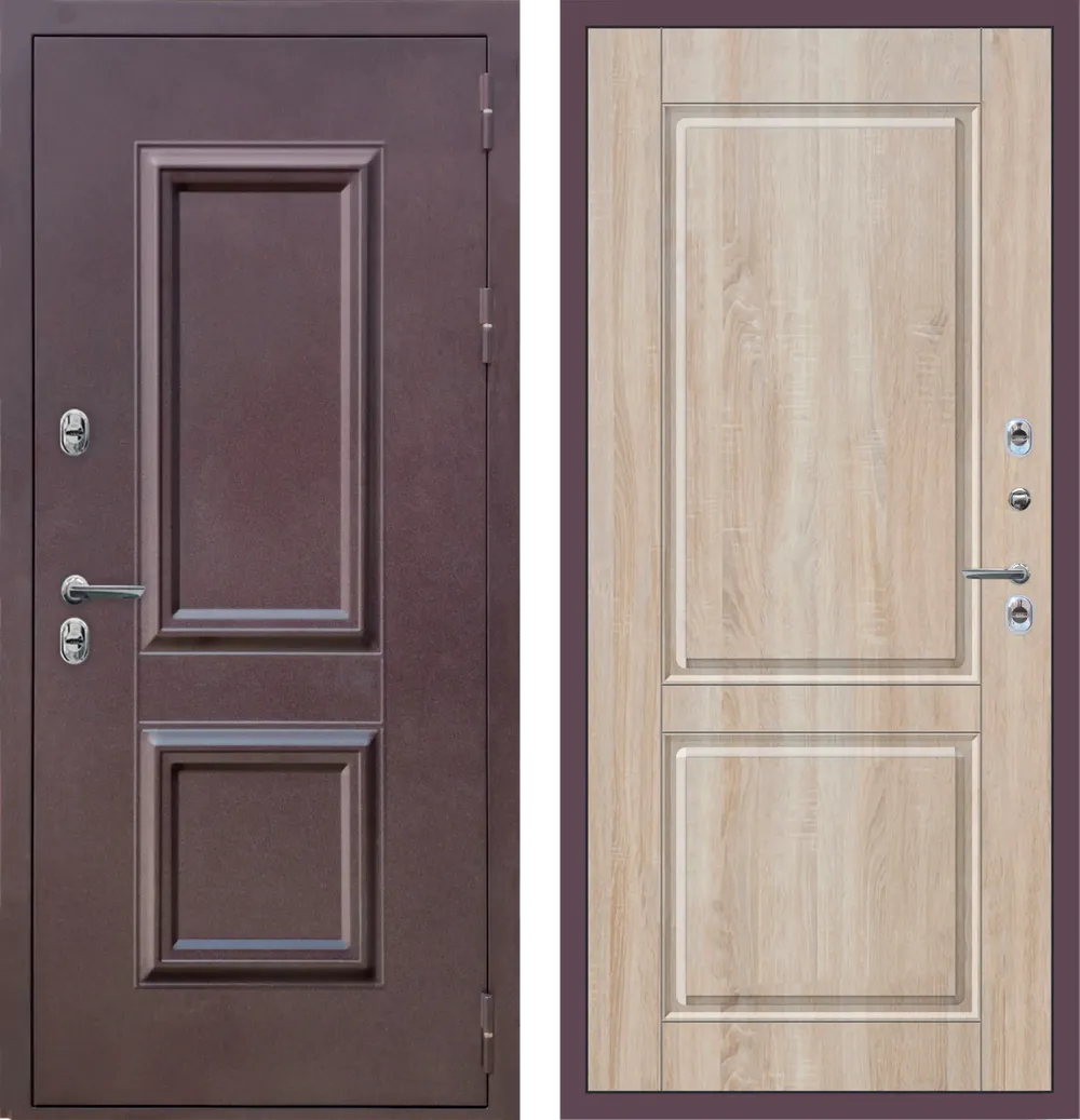 Входные металлические двери МеталЮр М61 Термо