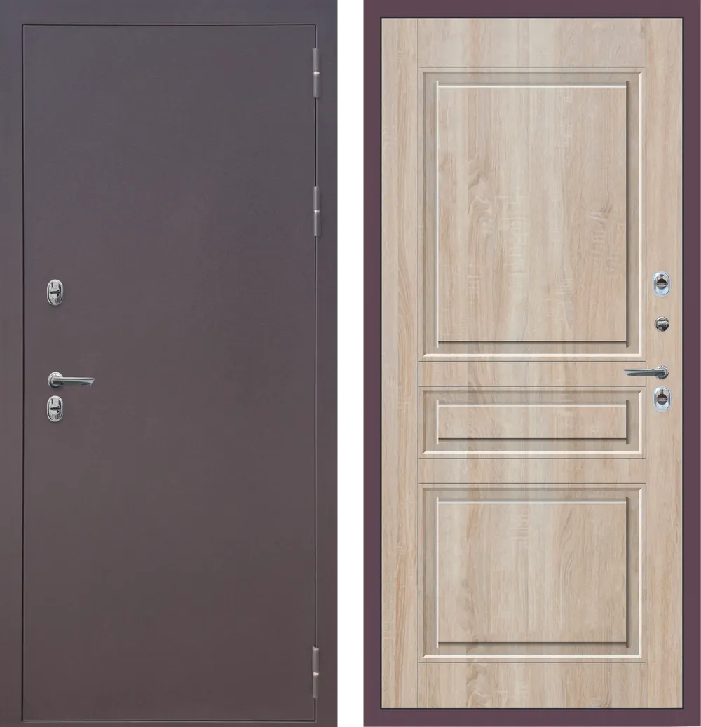 Входные металлические двери МеталЮр М21 Термо