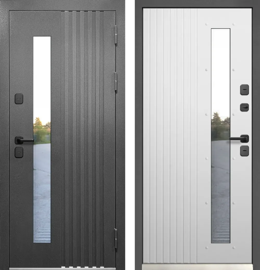 Входные металлические двери Luxor Termo Рейка