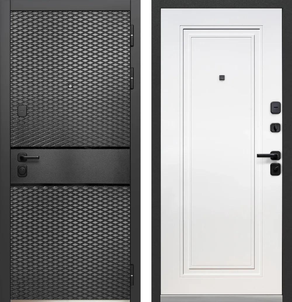 Входные металлические двери Luxor Карбон