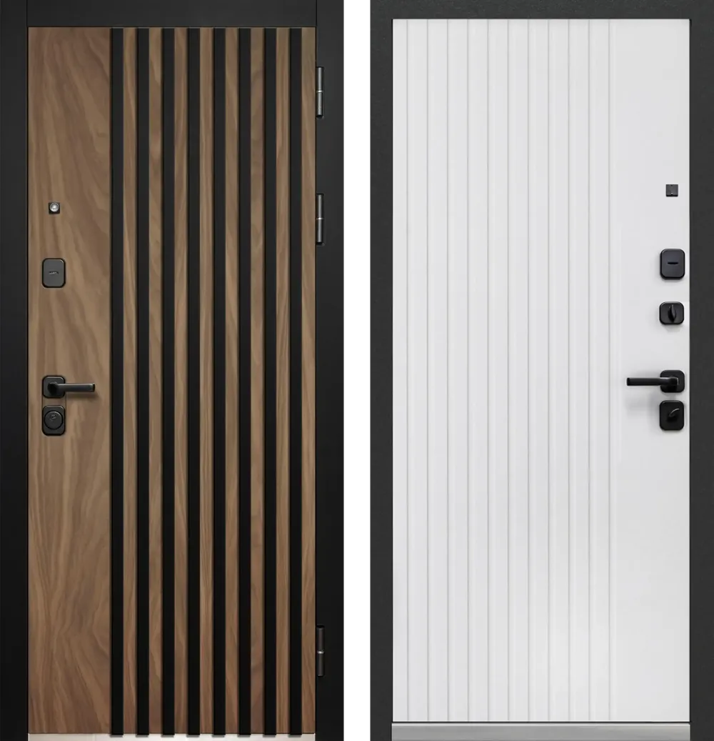 Входные металлические двери Luxor 3D Рейка