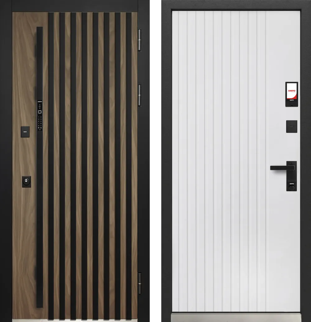 Входные металлические двери Luxor Smart 3D Рейка