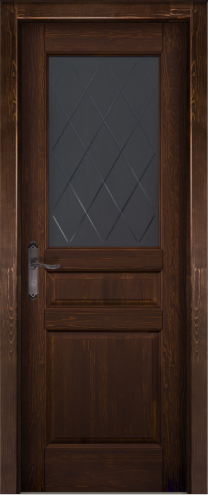 Межкомнатные двери Валенсия ДО Античный орех, сосна