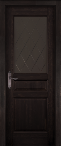 Межкомнатные двери Валенсия ДО Венге, сосна