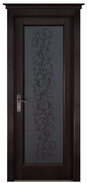 Межкомнатные двери Витраж Венге, сосна