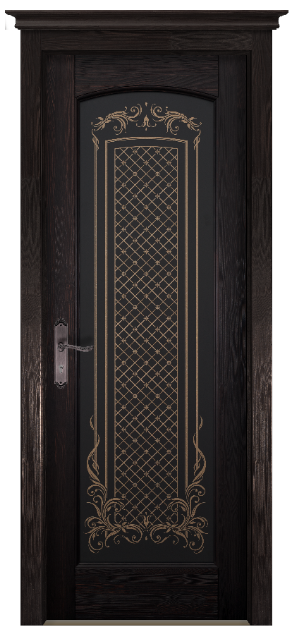 Межкомнатные двери Витраж Венге, сосна