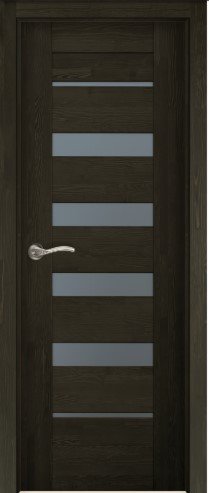 Межкомнатные двери Альта 2 ДЧ - Эйвори блэк