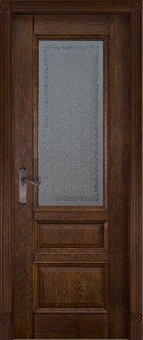 Межкомнатные двери Аристократ №2 - Античный орех